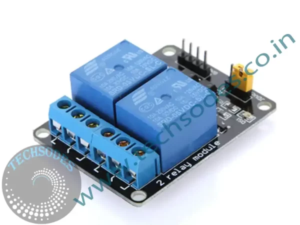 2 Channel 5V Optocoupler Isolation Relay Module