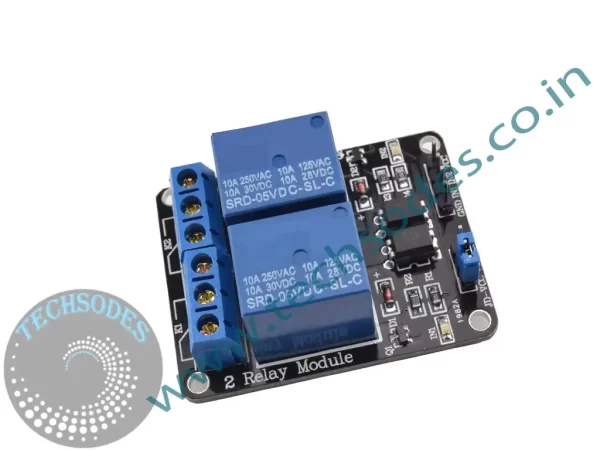 2 Channel 5Volt Optocoupler Isolation Relay Module