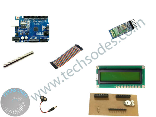 wireless notice board using Bluetooth DIY project